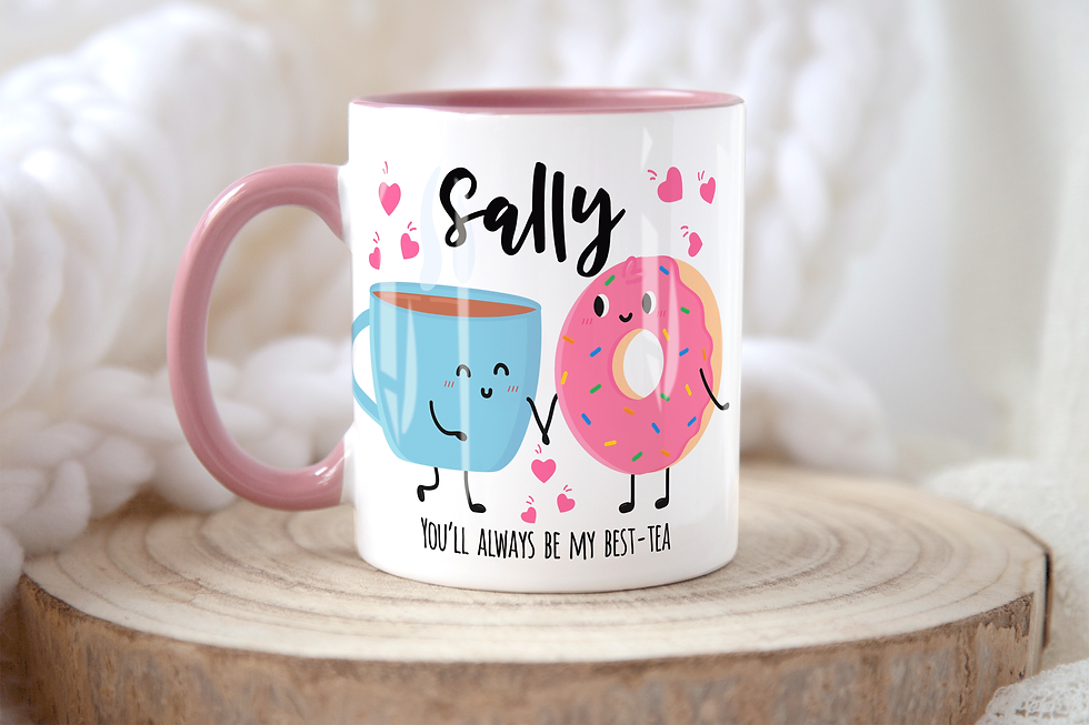 Thumbnail: Personalised Best Friend "Best-Tee" Mug