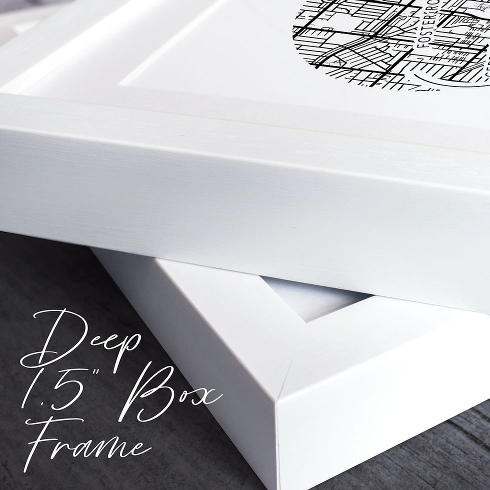 Thumbnail: Personalised Heart Map 'Where It All Began' Love Print