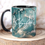 Thumbnail: Personalised Aqua Marble Effect Mug