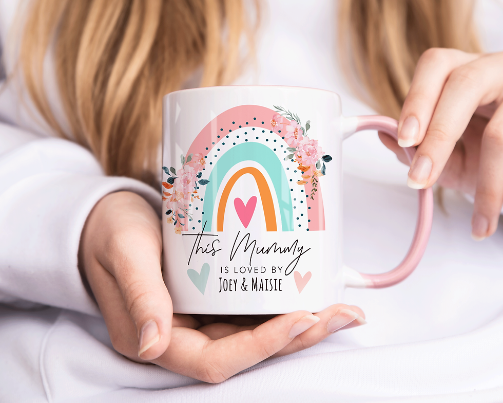 Thumbnail: Mummy/Mum Rainbow Mug
