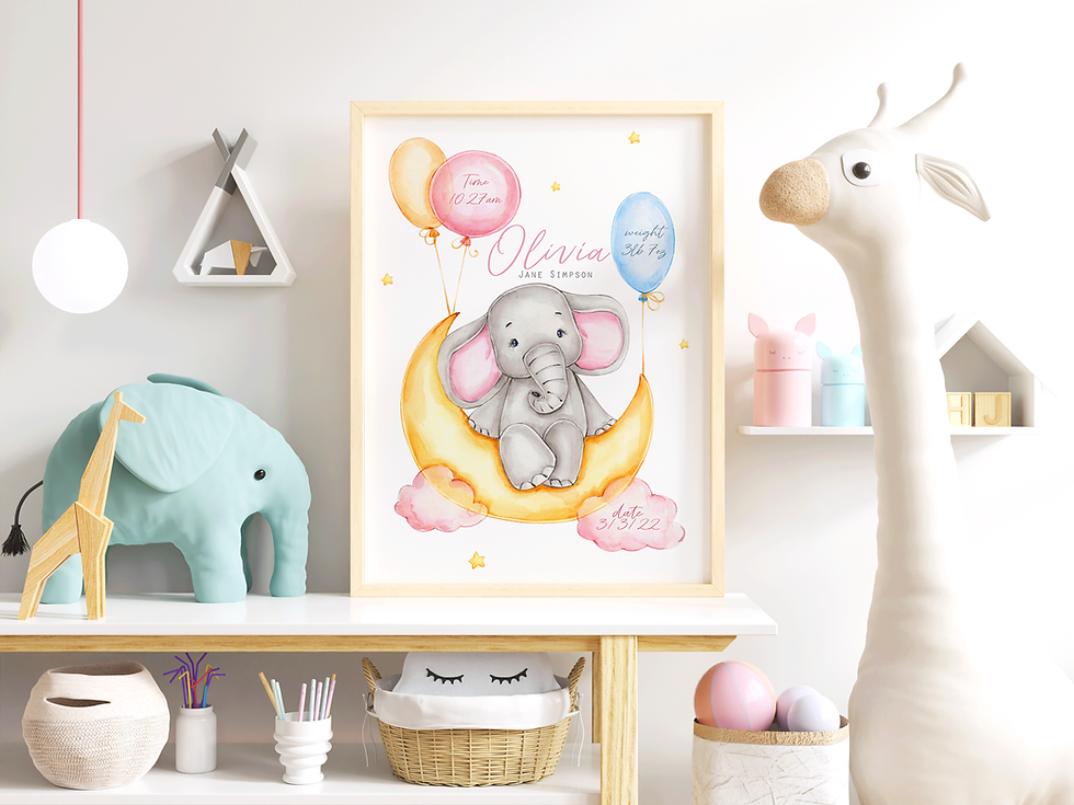 Thumbnail: BABY GIRL Elephant Birth Details Picture