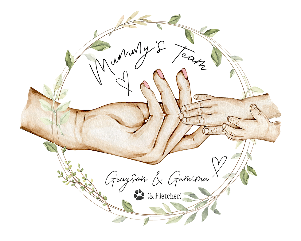 Thumbnail: Personalised Mum Fist Bump "Mummy's Team" Framed Gift