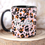 Thumbnail: Personalised Pink Leopard Spot Mug