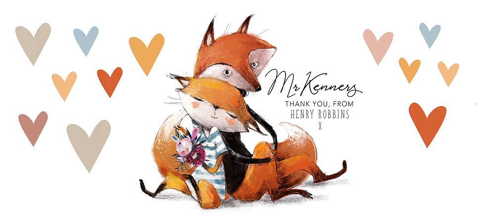 Thumbnail: Personalised Teacher Appreciation Fox Mug