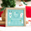 Thumbnail: Personalised Framed 9x9" Baby Girl First Christmas Framed Picture