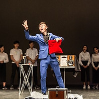 Magic show on stage