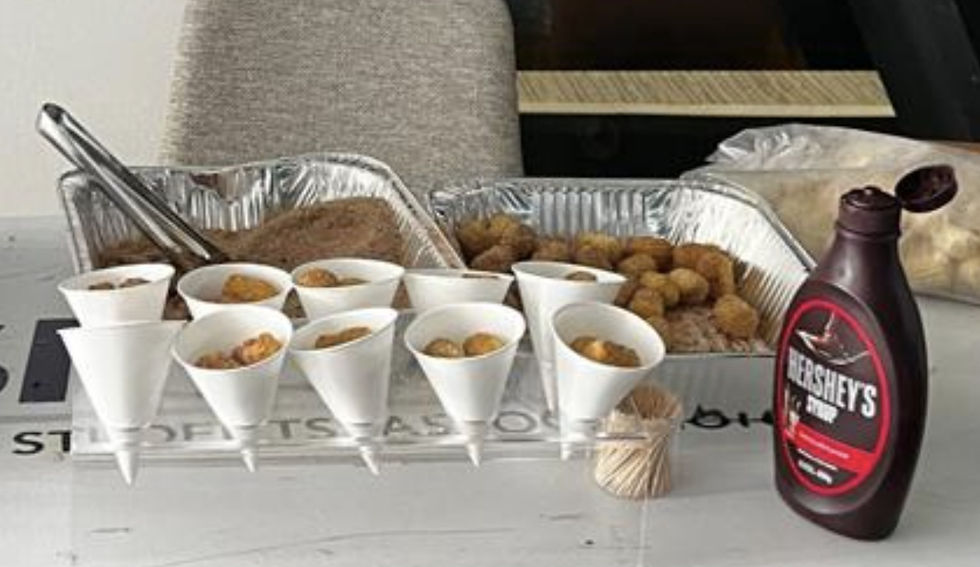 Churros Set Up