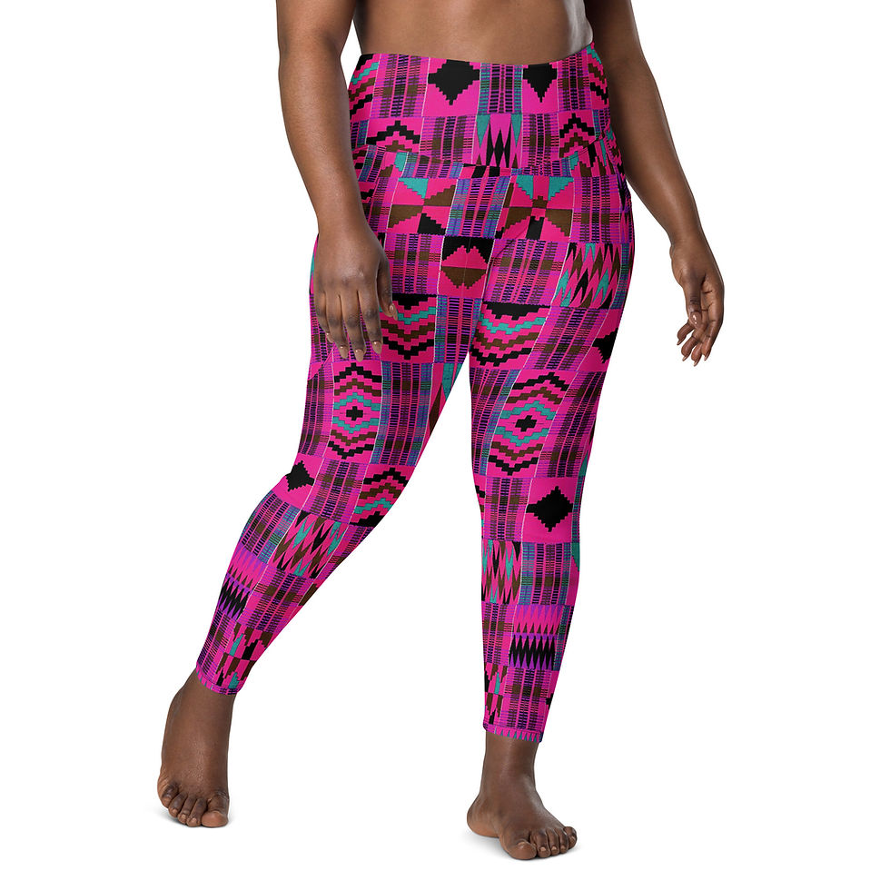 Thumbnail: PDDBM Kente Pocket Leggings