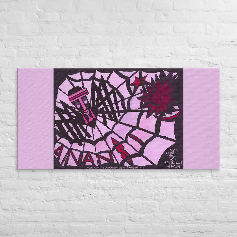 Thumbnail: Anansi: The King of Stories Canvas Print