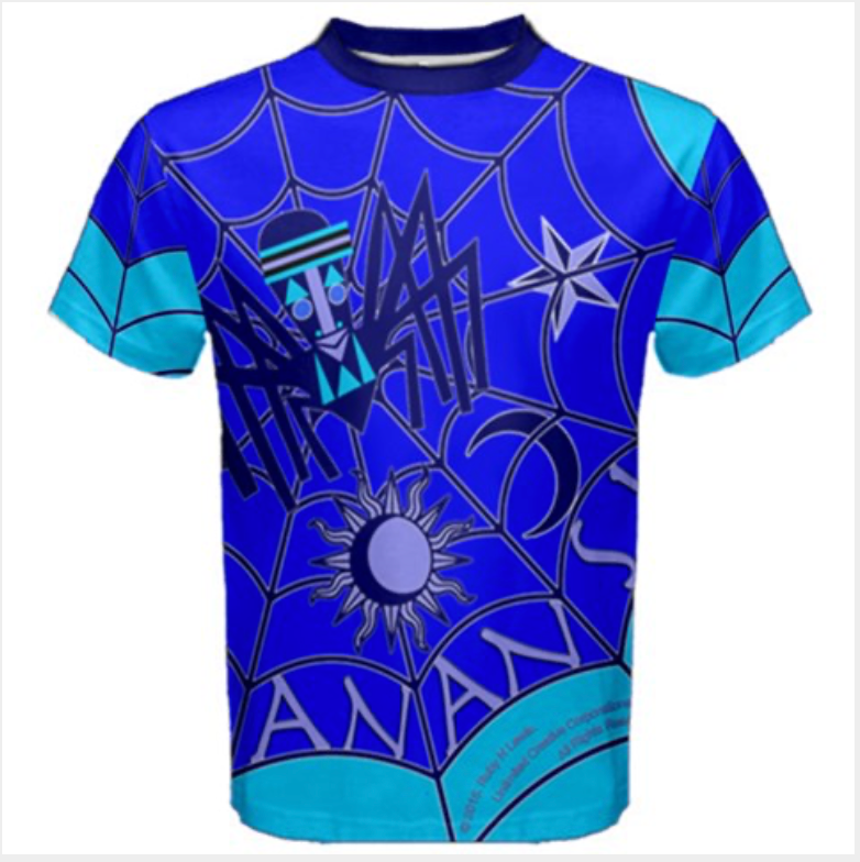 Thumbnail: Monochramatic Anansi T-Shirt