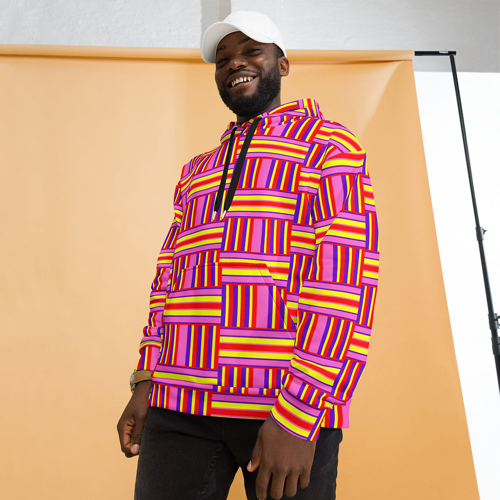 Thumbnail: Kente Unisex Hoodies