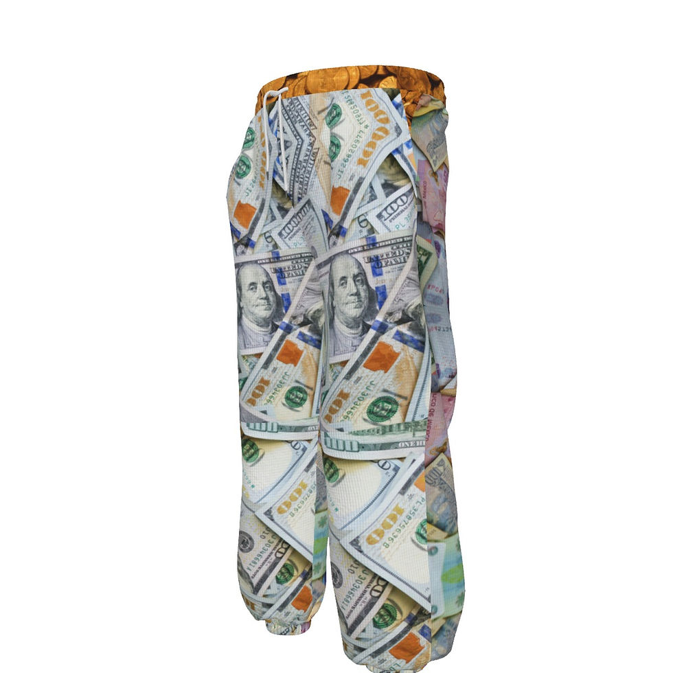 Thumbnail: Currency Conflict Sweatpants – Worth > Wealth Set