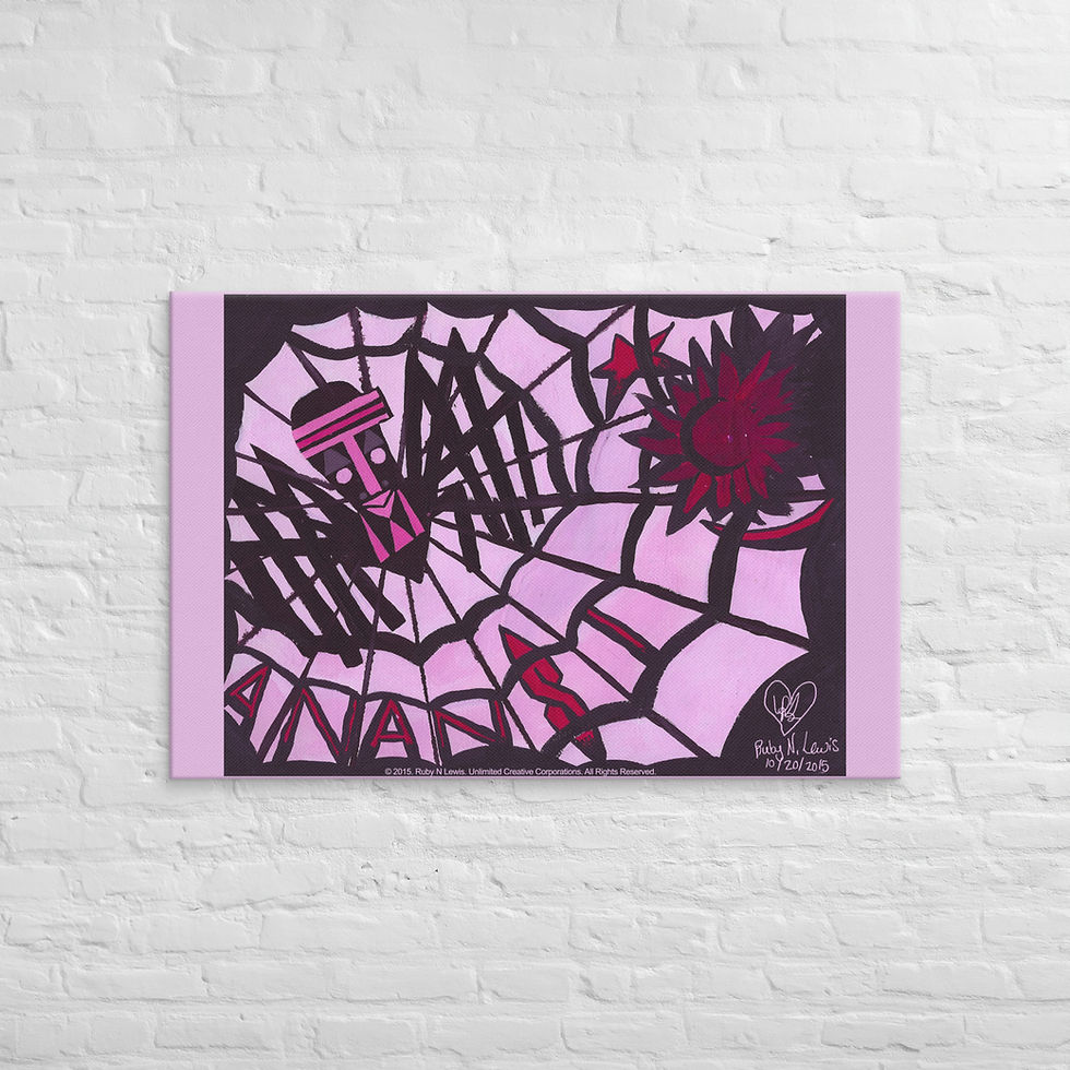 Thumbnail: Anansi: The King of Stories Canvas Print