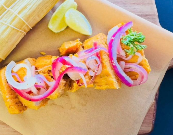 Arranged Food and Objects