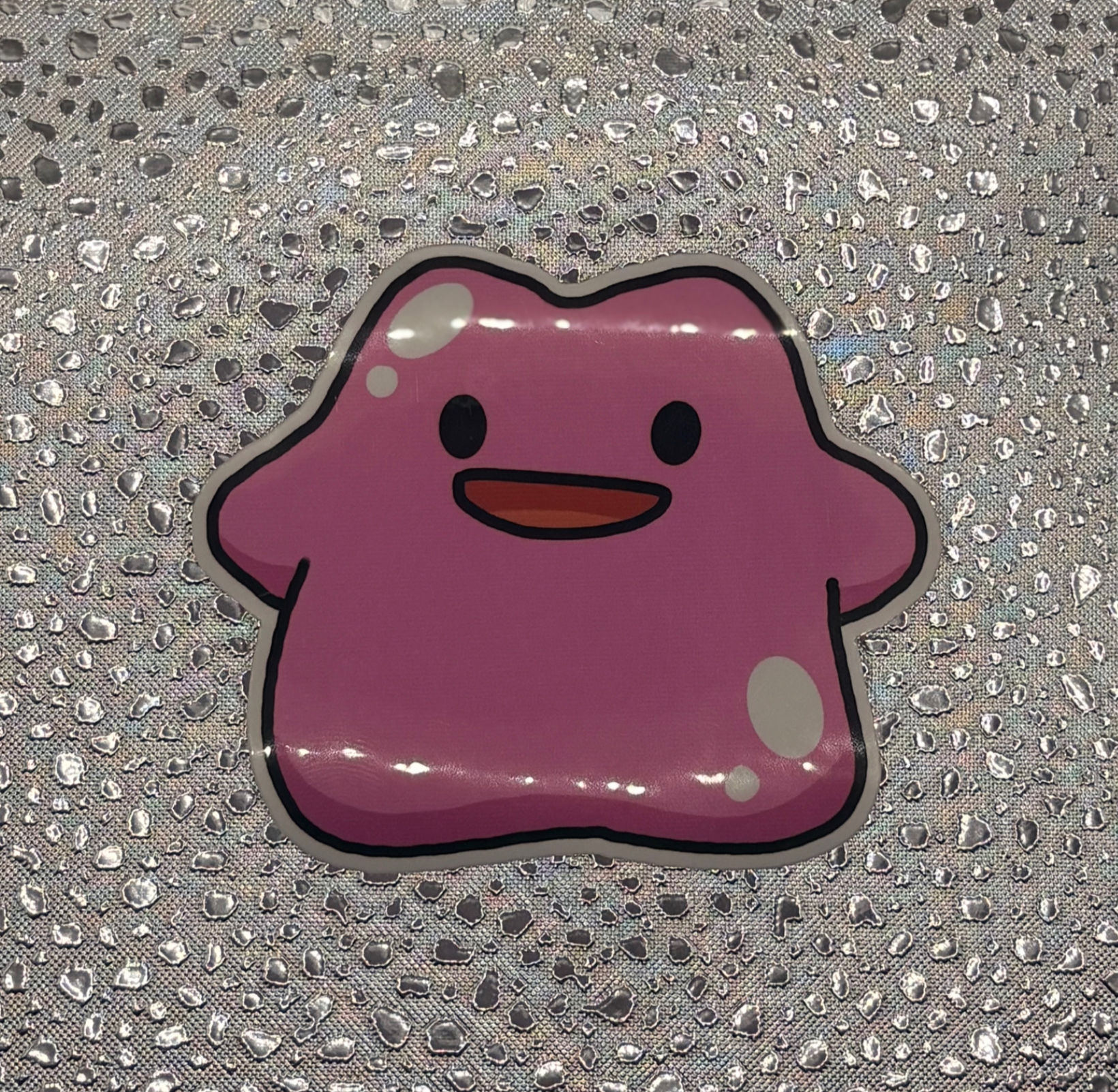 Purple Mimic Pocket Pal - Waterproof Vinyl Sticker