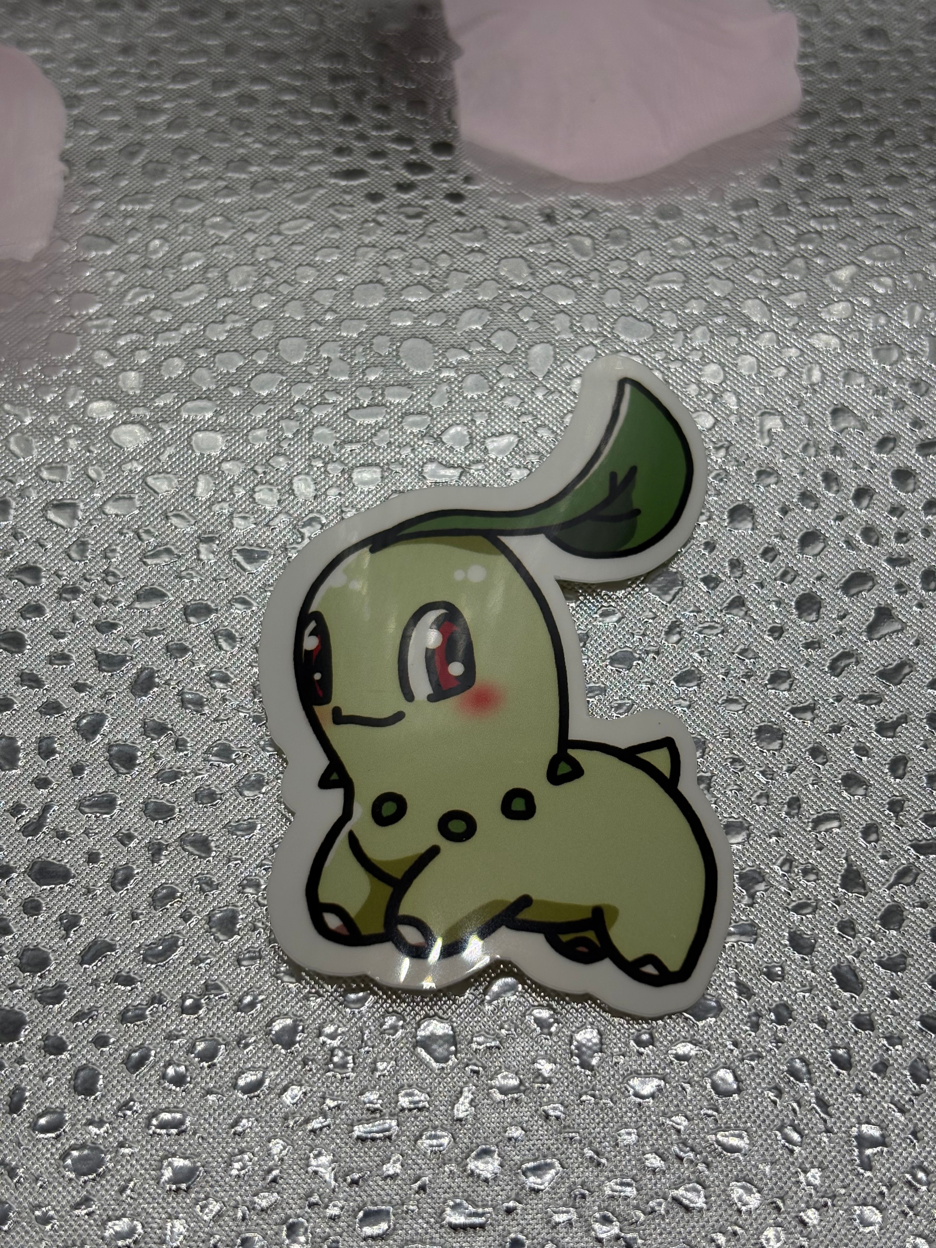 Leaf Pocket Pal Waterproof Vinyl Sticker
