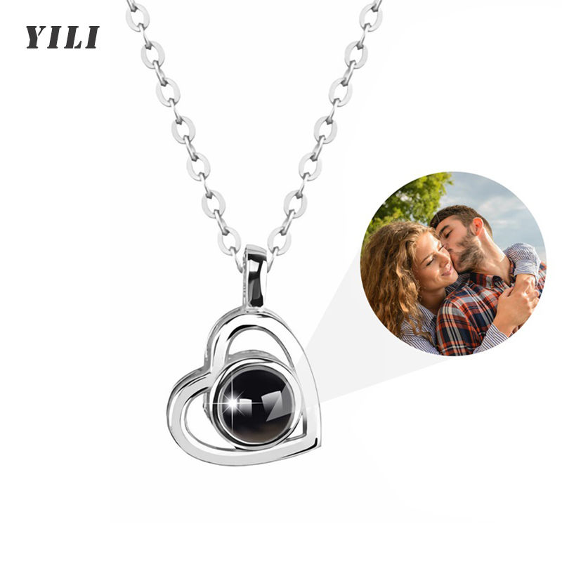 Memory Heart Necklace – Personalised Photo Pendant