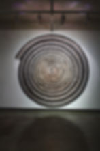 나이테 1 Annual ring 1  247×247×4cm  동파이프 산소용접 Copper welding   2007 CJ문화재단 CJ Foundation of Culture