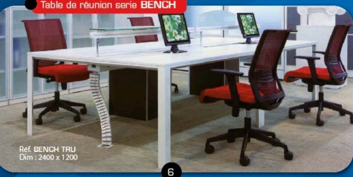 Table de réunion Série BENCH