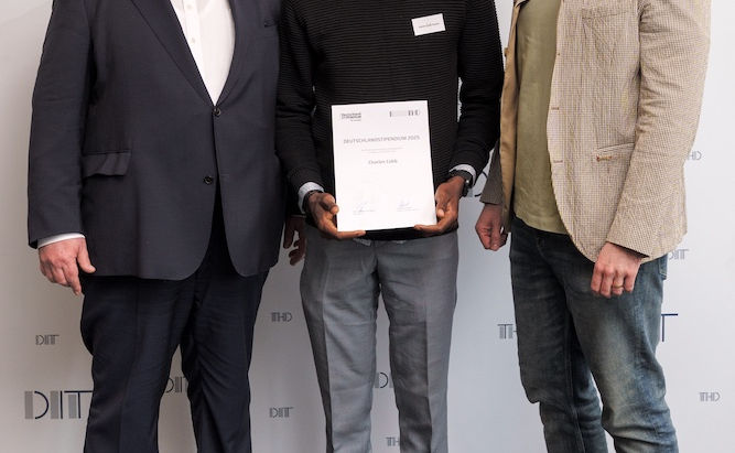 Charles Cobb aus Ghana ist neuer Stipendiat