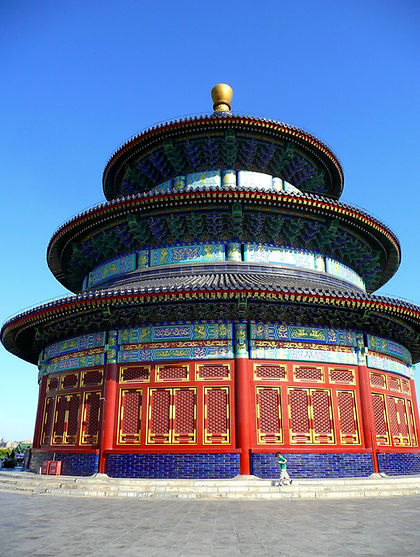 photograhe francais french photographer travel photography photographie voyage landscape paysage Temple du Ciel Pékin Chine temple of heaven beijing china architecture