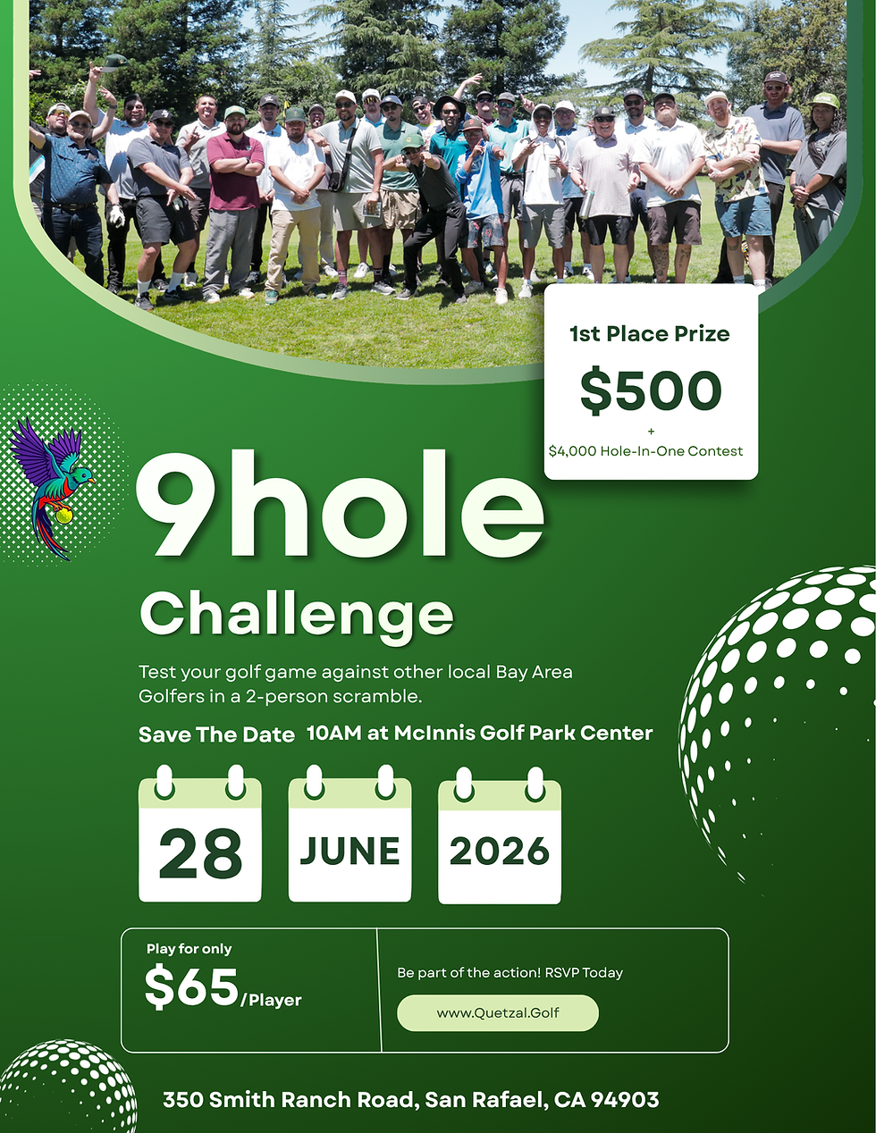 Quetzal Golf 9 Hole Challenge San Rafael
