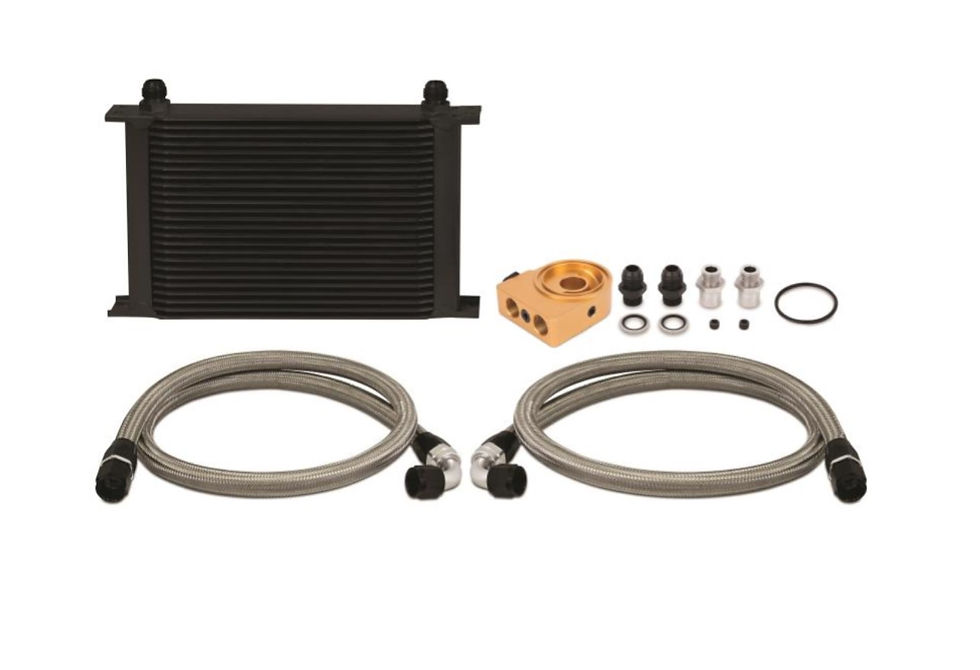 Thumbnail: Mishimoto Universal Performance 25-Row Oil Cooler Kit
