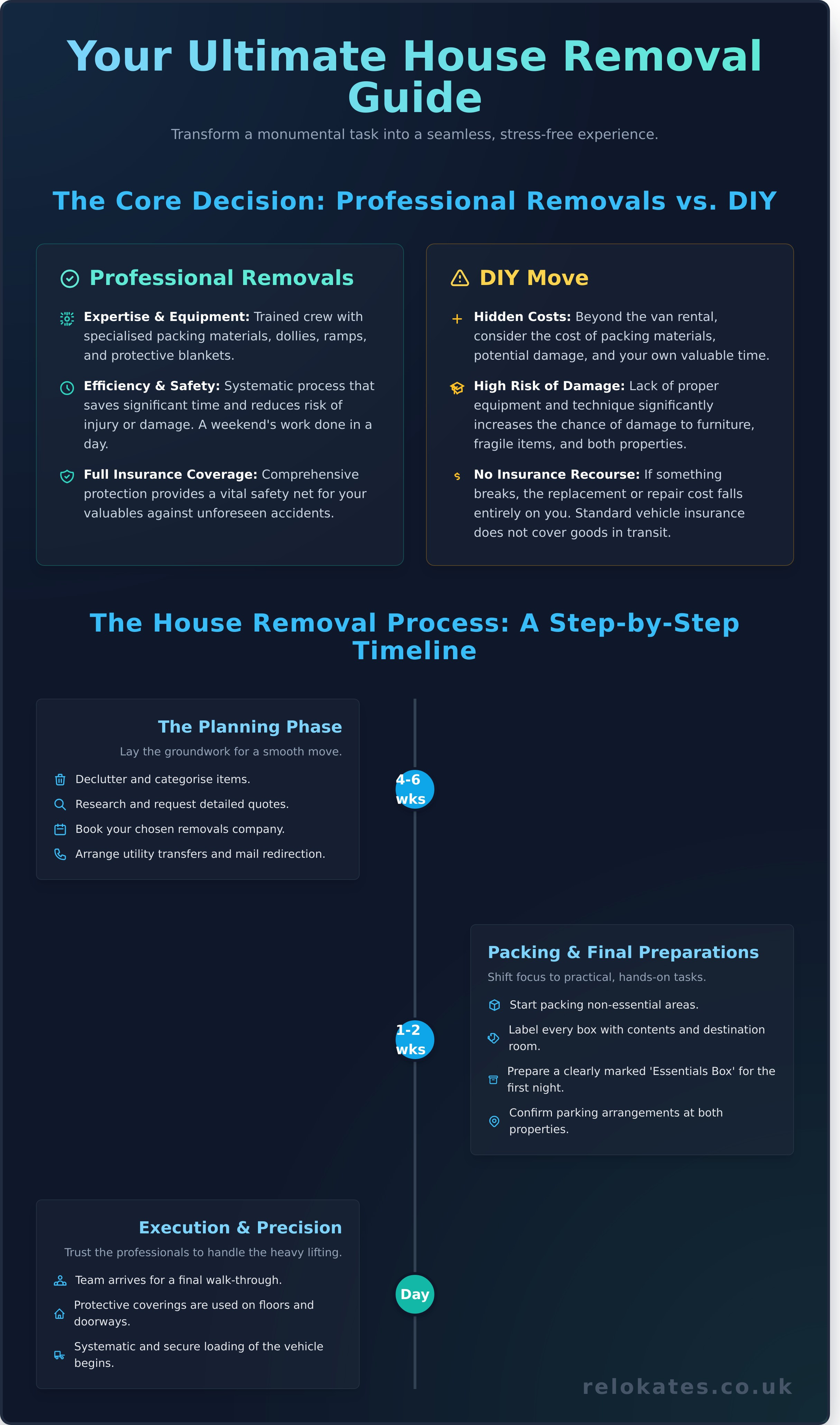 House removals infographic - visual guide