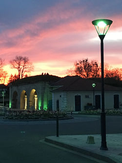 Ciel orangé