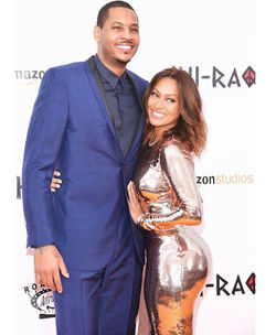 La La and Carmelo Anthony