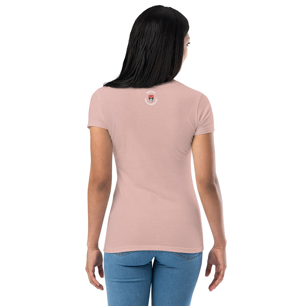 Thumbnail: Nightrain Vintage Skull Women’s fitted t-shirt