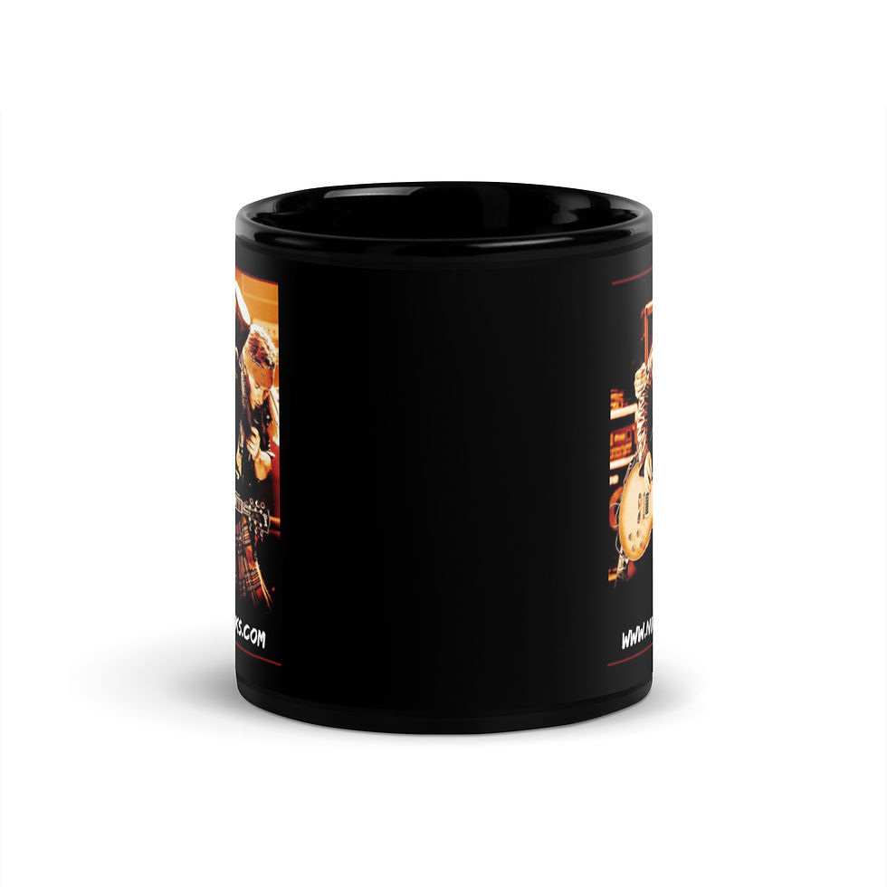 Thumbnail: NightrainRocks.com Black Glossy Mug