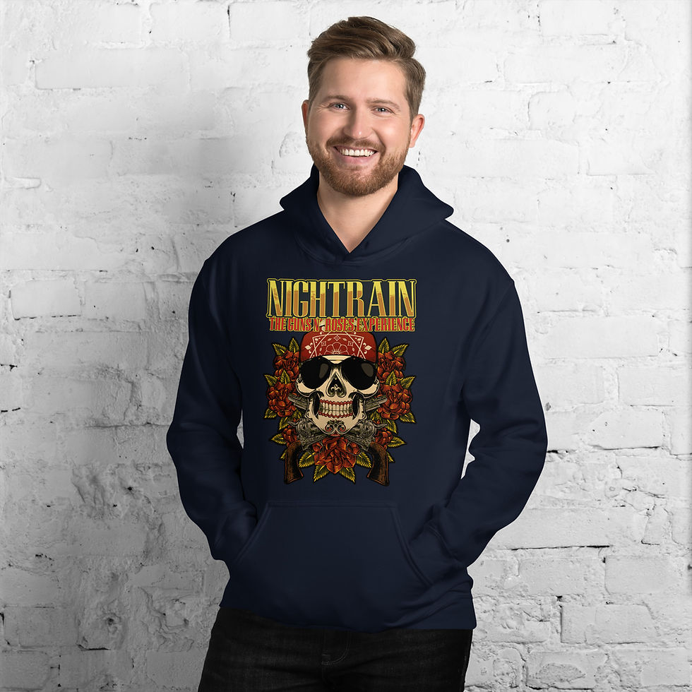 Thumbnail: Vintage Skull Unisex Hoodie 