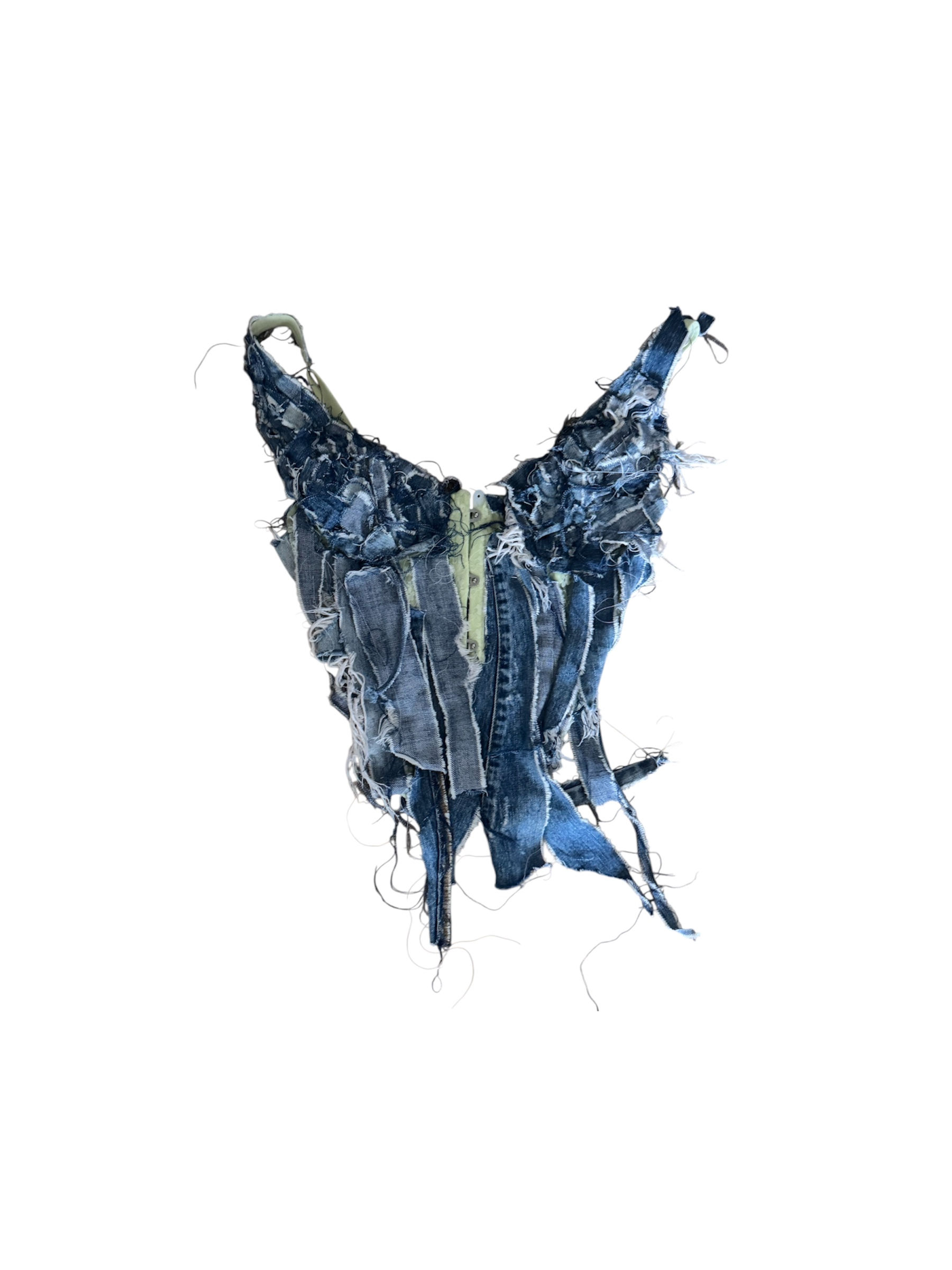 CONTEMPLATION Denim Corset