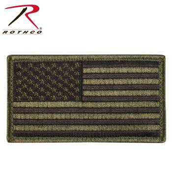Thumbnail: American Flag Patches w/HookBack