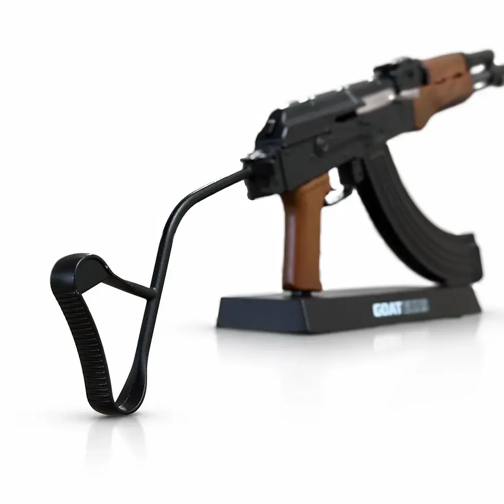 Thumbnail: Goat Guns AK47 Black Wirestock