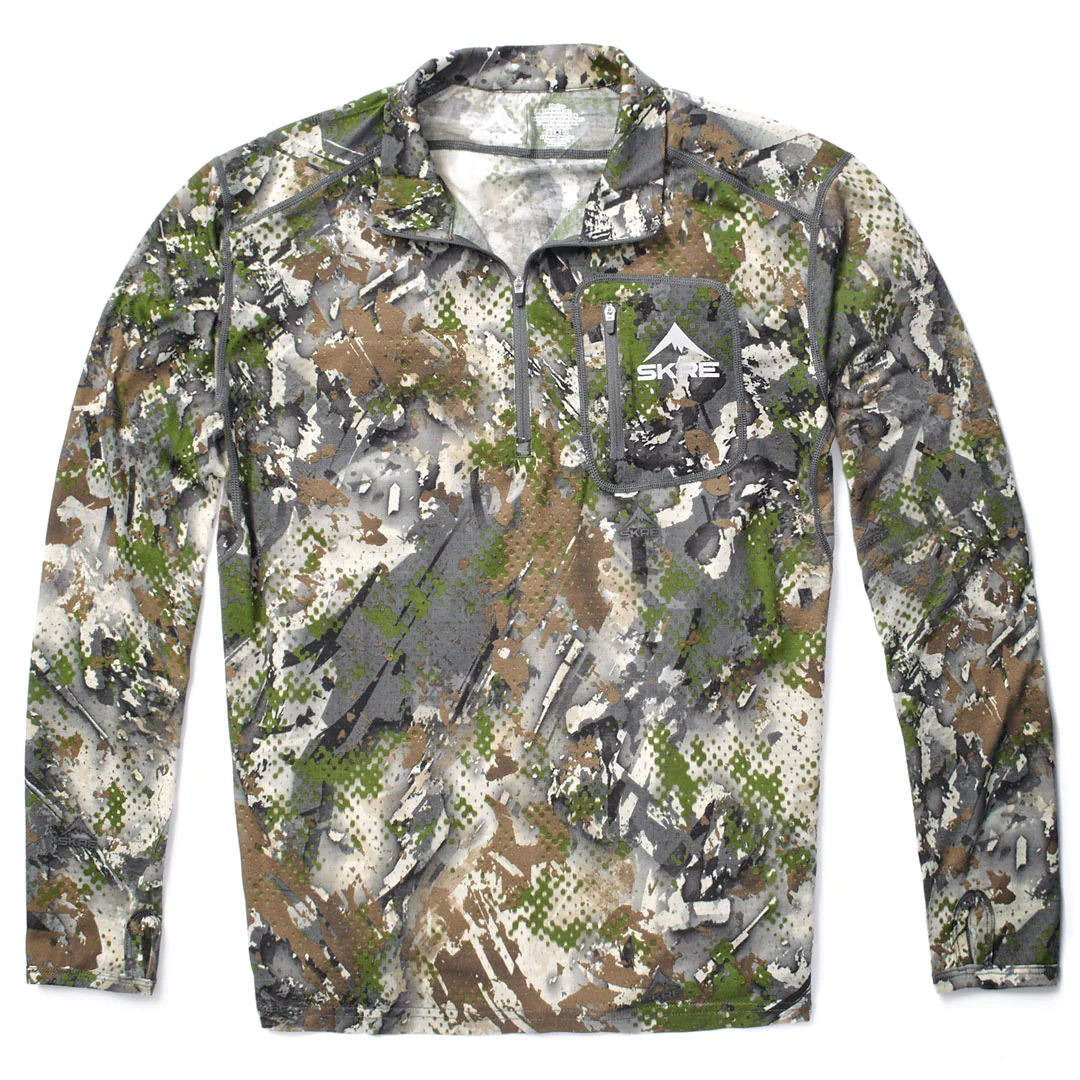 SKRE Kiabab 150 Merino Wool 1/4 Zip Top