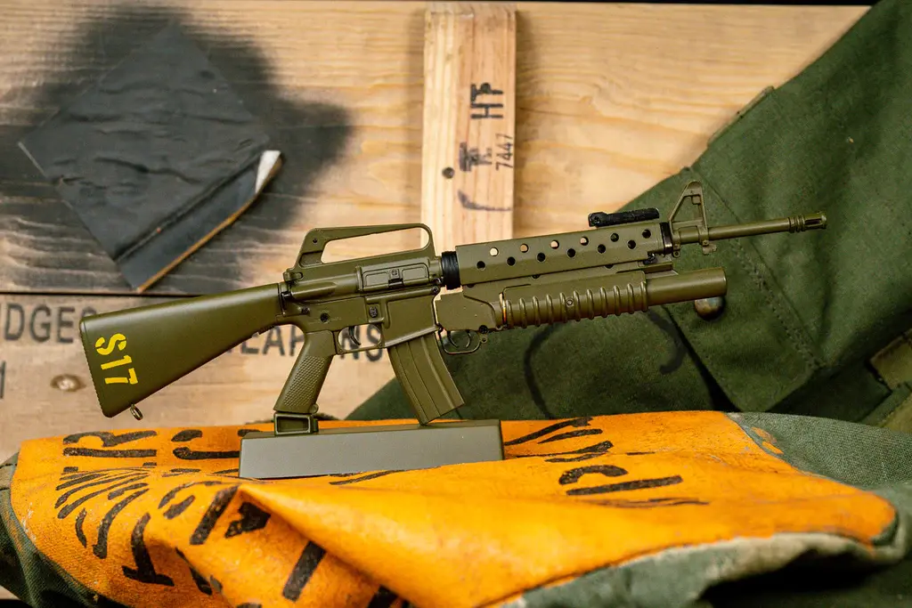Goat Guns Mini M16A1 Grenadier OD