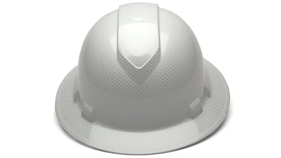 Thumbnail: Pyramex Ridgeline Hydro Dipped Hardhat White Graphite