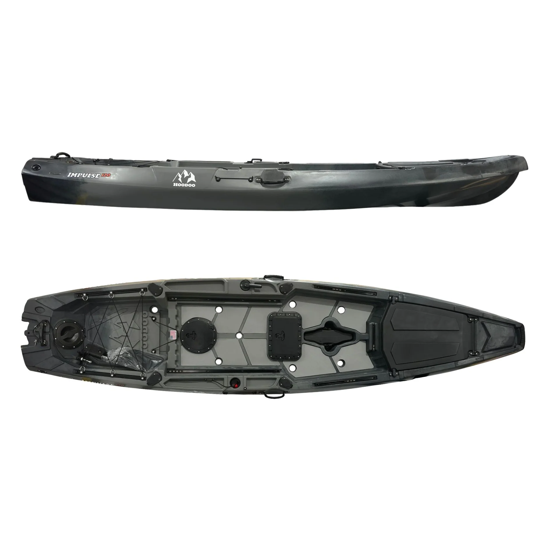 Hoodoo Impulse 120 Pedal Drive Kayak colessurplus
