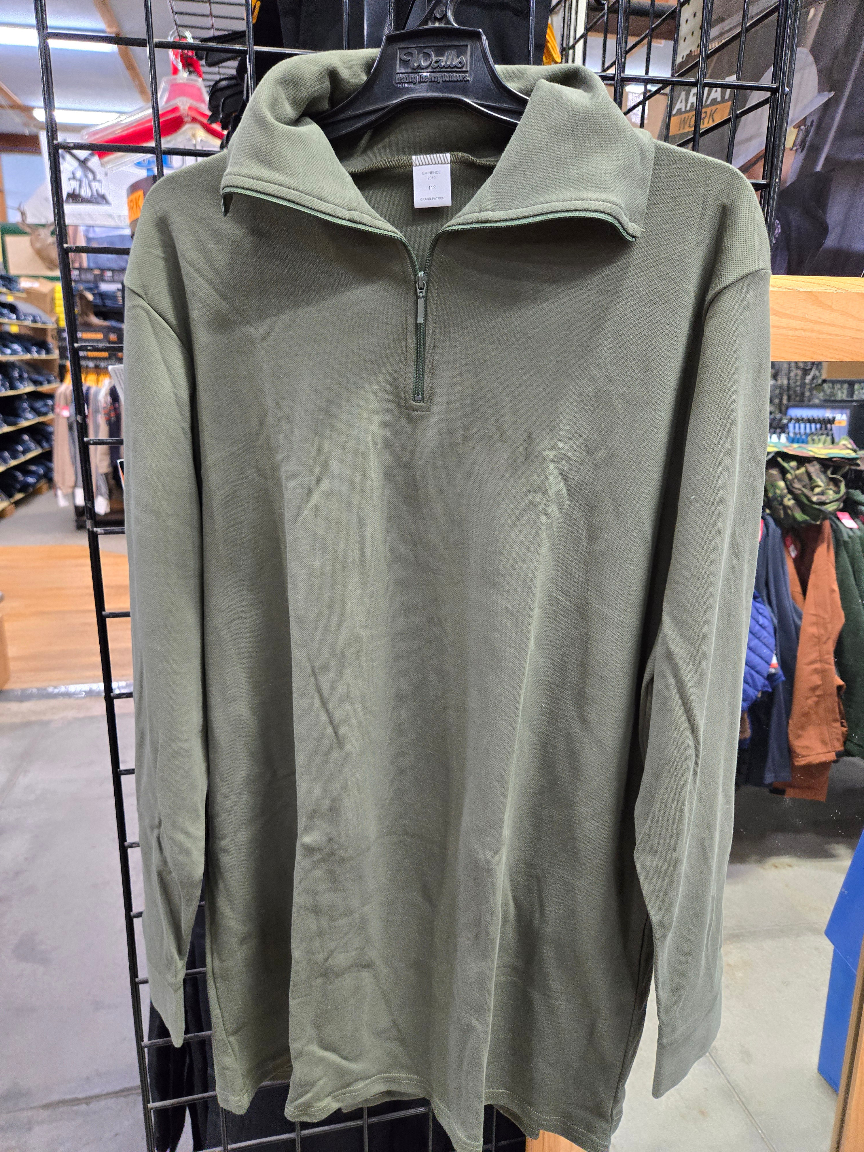 French 1/4 Zip Shirt