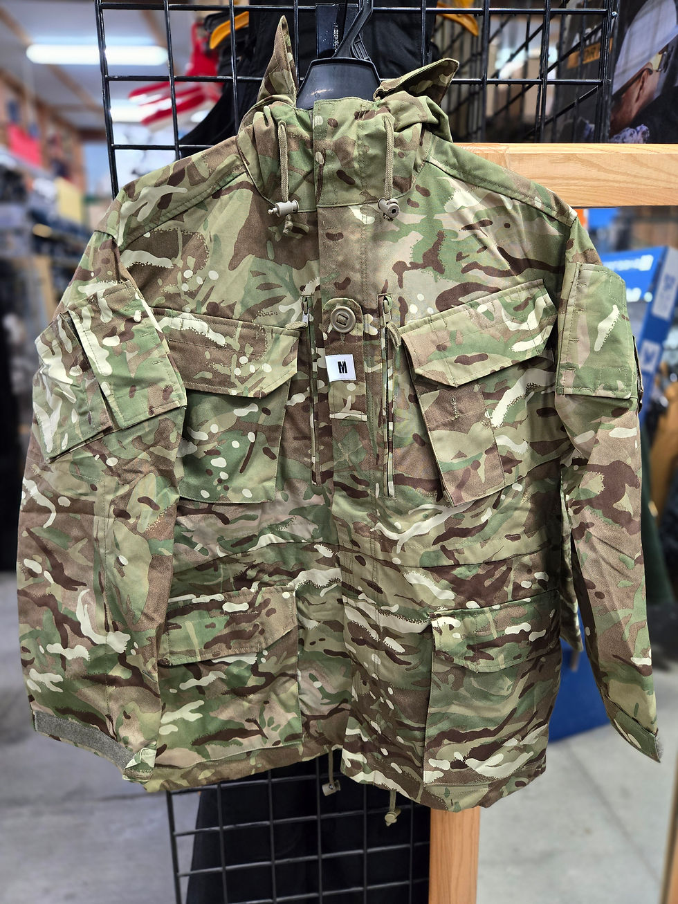 British MTP Camo Windproof Smock