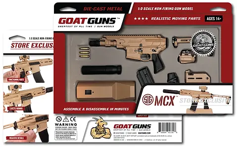 Goat Guns Mini Store Exclusive Sig MCX Rattler Coyote | colessurplus
