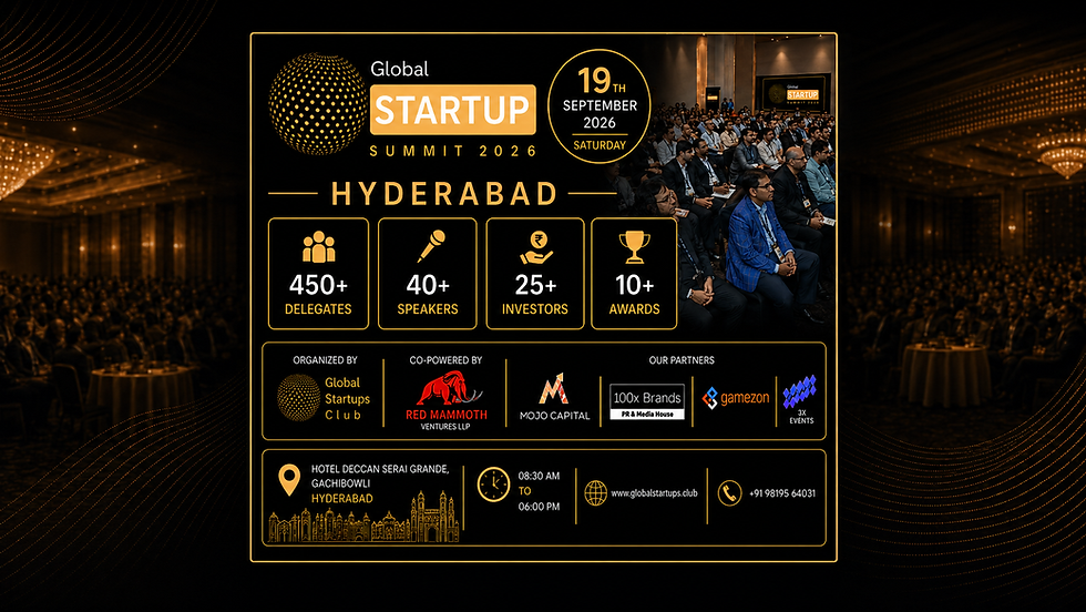 Global Startup Summit | Hyderabad 2026