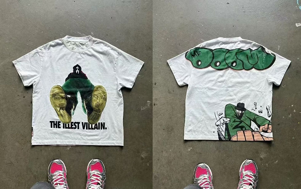 Thumbnail: Y2K Hip Hop Graphic Cotton T-Shirt
