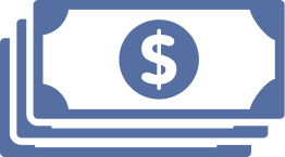 a stack of dollars for new revenue generation