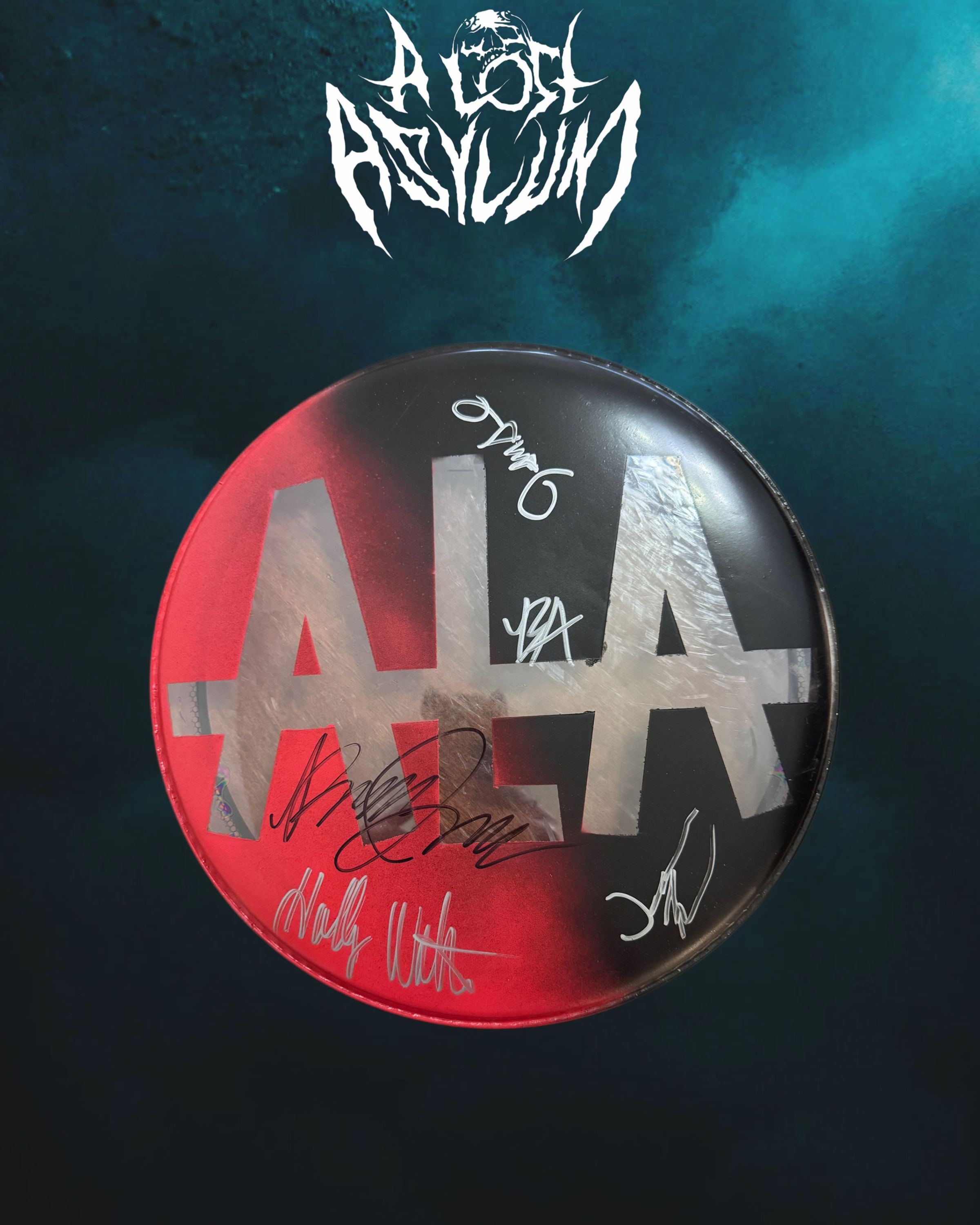 Signed Drum Head