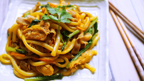 CHICKEN UDON