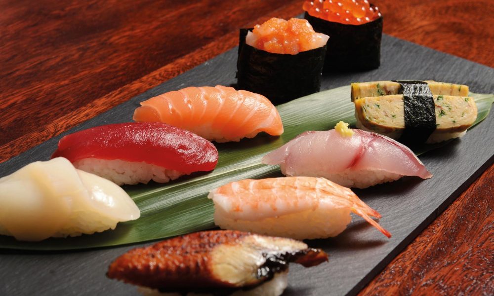 Arranged Food and Objects