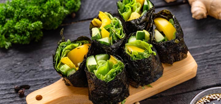 Arranged Food and Objects